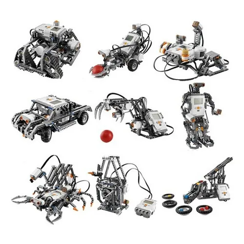 Kit Lego Robô Mindstorms 9797 Nxt Base Set + 9695 Expansão
