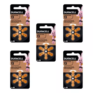 Pack 30 Pilas Duracell Activair 13  Audífonos - Todopilas