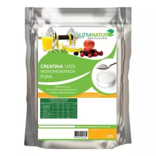 Creatina Monohidratada Pura 200g Importada Alta Qualidade