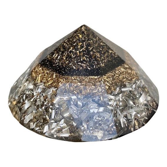 Orgonita Diamond Con Shungite (para Equilibrio De Energías)