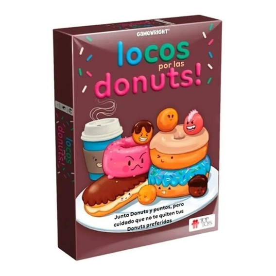 Juego De Mesa Locos Por Las Donuts Top Toys 2452