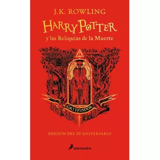 Libro Harry Potter Y Las Reliquias De La Muerte Gryffindor