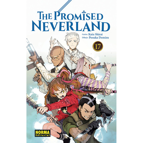The Promised Neverland, De Kaiu Shirai. Serie The Promised Neverland, Vol. 17. Editorial Norma Comics, Tapa Blanda En Español