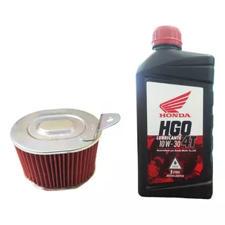 Kit Service Filtro Original Elite 125 Aceite Honda Moto Sur