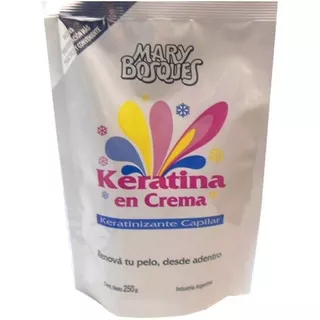 Crema Keratina Para Cabello Mary Bosques Doypack 250g Full