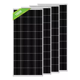 Eco-worthy Paneles Solares De 400 W, 4 Unidades De Modulo De