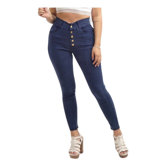 Pantalón Leggins Mujer Tipo Jeans Elásticados Mod S-11