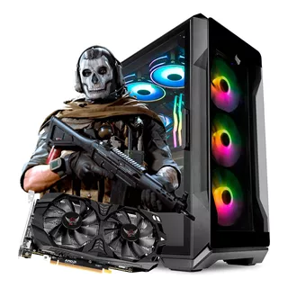 Pc Gamer Barato I7 Com 16gb Ram Rx 8gb + Garantia +roda Tudo