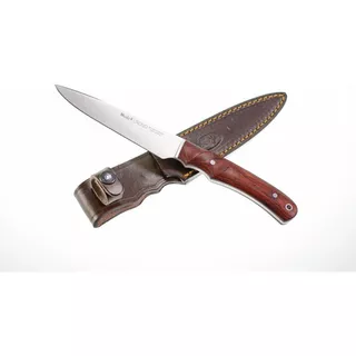 Cuchillo Muela Criollo 14 Madera Funda España Caza Color Plateado