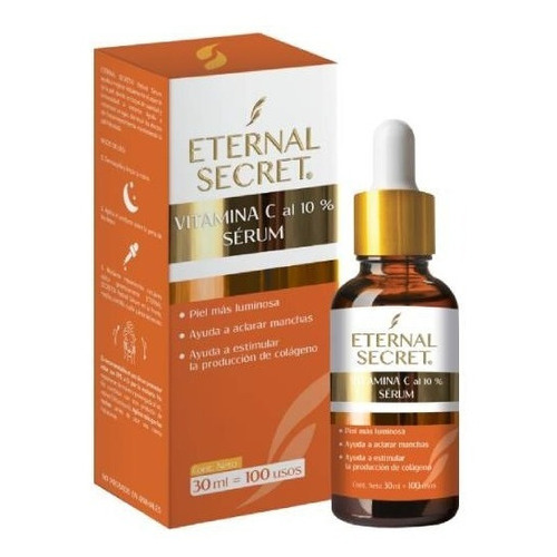 Serum Aclara Manchas Vitamina C Al 10% Eternal Secret Tipo de piel Todo tipo de piel