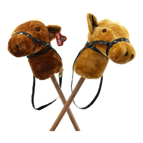 Palo Cabeza De Caballo Peluche 92 Cm Con Sonido Phi Phi Toys