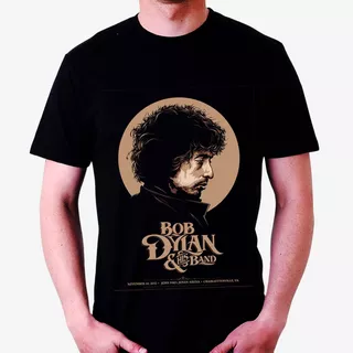 Camiseta Bob Dylan Musica Rock 100% Algodão