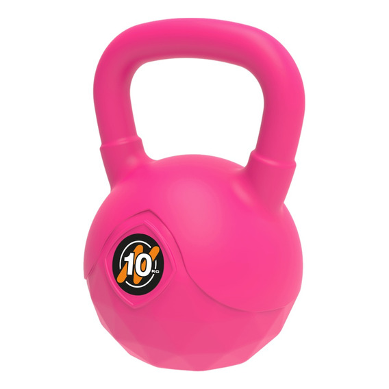 Pesa Rusa Kettlebell Pvc 10kg  Funcional Gym Gimnasio