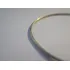 Par De Pulseras - Esclavas Enchapadas En Oro Dorado 6.6 Cm 6.6 Cm (Usado)