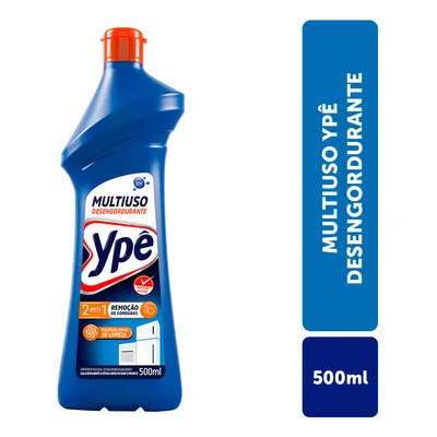Limpador Multiuso Ypê Desengordurante 500ml 4