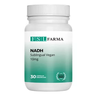 Nadh 10mg Sublingual Vegan | Molécula Da Juventude 30 Doses