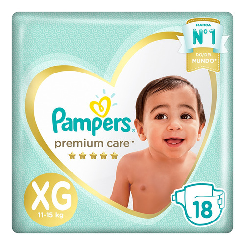 Pañales Pampers Premium Care