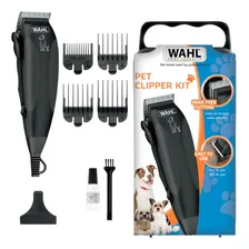 Maquina De Cortar Pelo Wahl Para Mascotas Pet Clipper Kit Color Negro