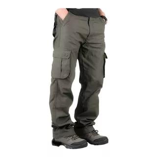 Pantalon Hombre Cargo Reforzado Hard Work War Premium