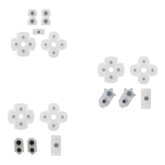20 Juegos Rubber Pads Gomas Compatible Con Ps4