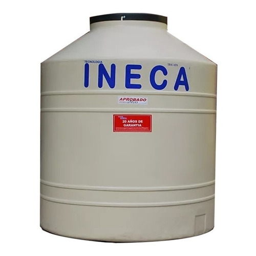 Tanque de agua Ineca Domiciliario Tricapa vertical polietileno 750L beige de 130 cm x 94 cm