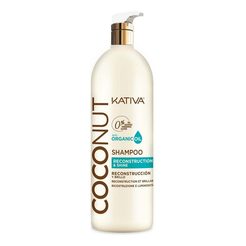 Shampoo Kativa Coconut Litro - Ml A $37