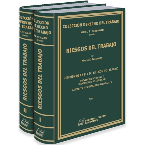 Colección Derecho Del Trabajo - Ley Riesgos Del Trabajo - E