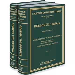 Colección Derecho Del Trabajo - Ley Riesgos Del Trabajo - E