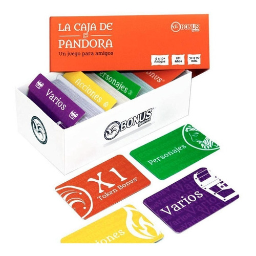 La Caja De Pandora- Juego De Mesa Y De Cartas