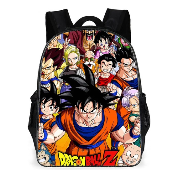 Mochila Dragon Ball Niño Impresión Digital 3d 20 L