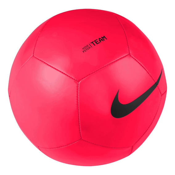 Balón De Fútbol Nike Pitch Team Color Rojo