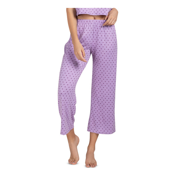 Pantalón Pijama Mujer Lila 89360