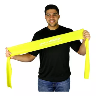  Go Band Theraband Largas Color Amarillo X Unidad