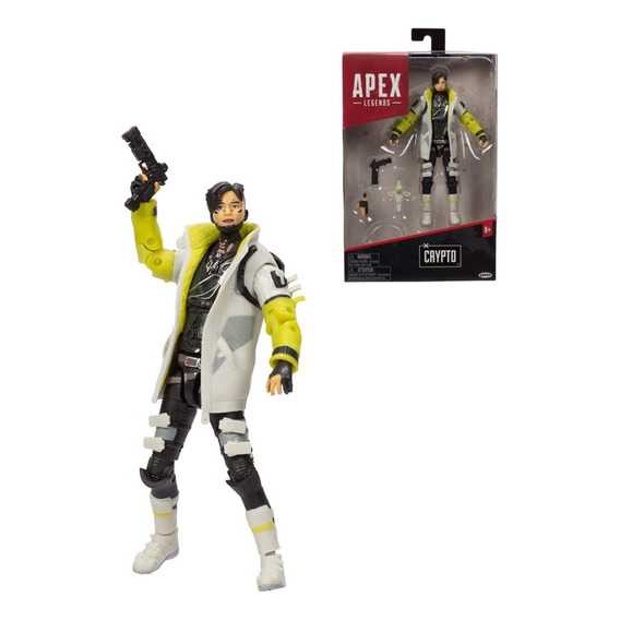 Apex Legends Figura Crypto De 6 Pulgadas Con Accesorios