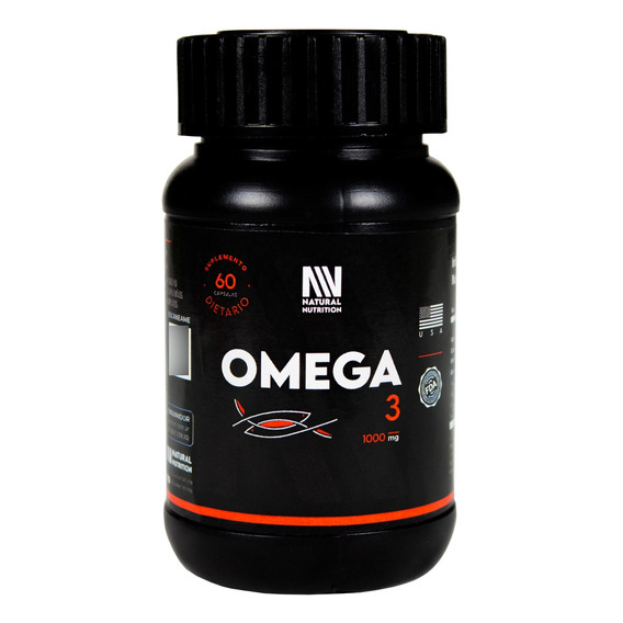 Natural Nutrition Omega 3 Suplemento Aceite Pescado 60c 6c