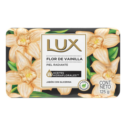 Jabón en barra Lux Flor de Vainilla 125 g