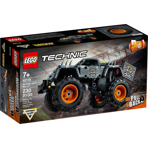 Lego Technic Monster Jam® Max-d® 42119 Cantidad De Piezas 230