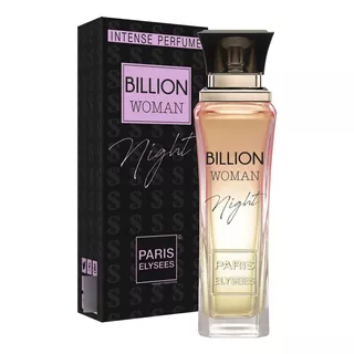 Billion Woman Night 100ml Fem. Tendência Paris Elysees 