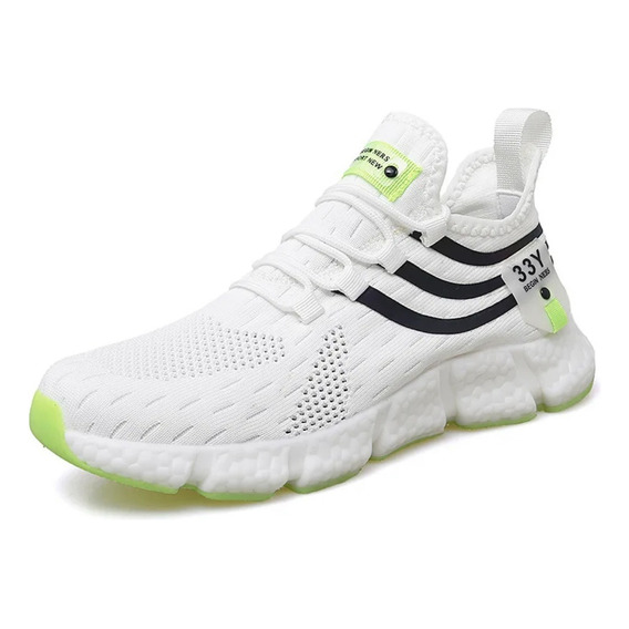 Zapatillas Yeezy Deportivas Fashion Blancas Talle 44