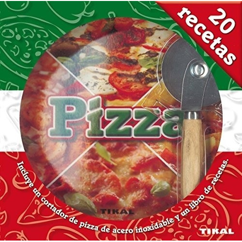 Pizza 20 Recetas Incluye Un Cortador De Pizza - Distal 