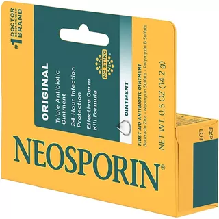 Pomada Antibiótica Neosporin - Prevención De Infecciones 14,2 G