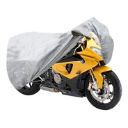 Funda Cubre Moto Cobertor Impermeable Talle L Proteccion Uv 250cc