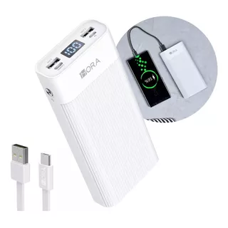 Batería Portátil Power Bank Con Pantalla 20000mah T3724