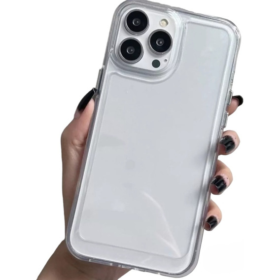 Funda Space Clear Premium Transparente Para iPhone