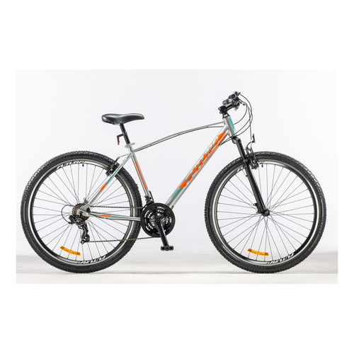 Mountain Bike Futura Lynce Rodado29 Cambios Shimano Color Plata/Naranja Tamaño del cuadro L