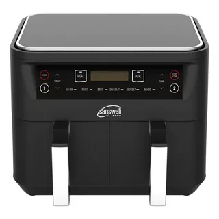 Airfryer - Horno Dual - Smartcook 2400watts - Sanswell Color Negro