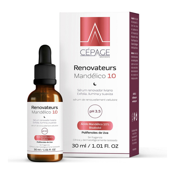 Cepage Serum Renovateurs Con Acido Mandelico 10% X 30ml