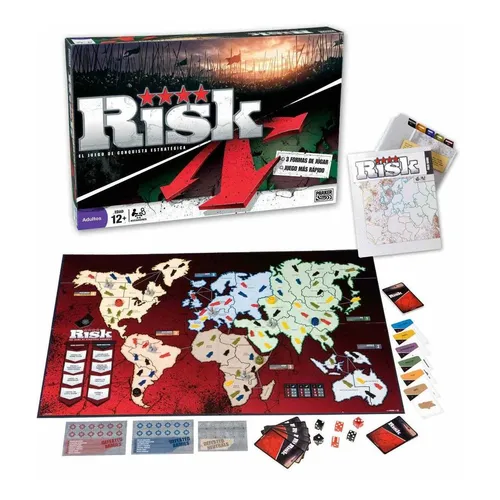 Juego De Mesa Estrategia Risk Art860 Hasbro E.full MercadoLibre