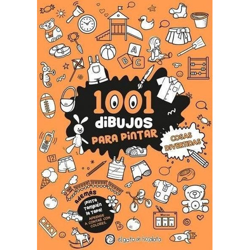 1001 Dibujos Para Pintar - Cosas Divertidas - Guadal 