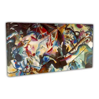 Cuadro Decorativo Canvas 60*80cm Kandinsky Composicion Color